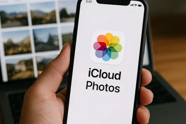 como acessar fotos do icloud