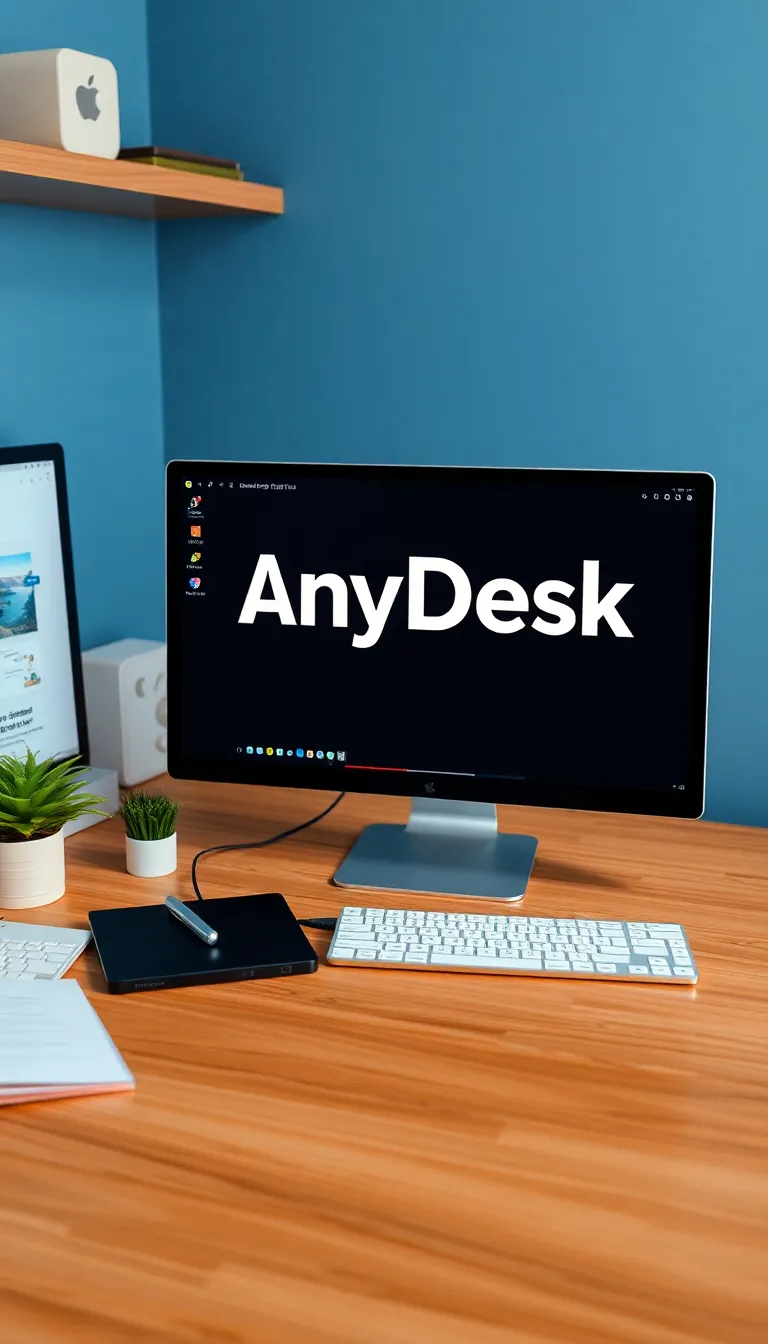 Como usar o aplicativo AnyDesk para controle remoto