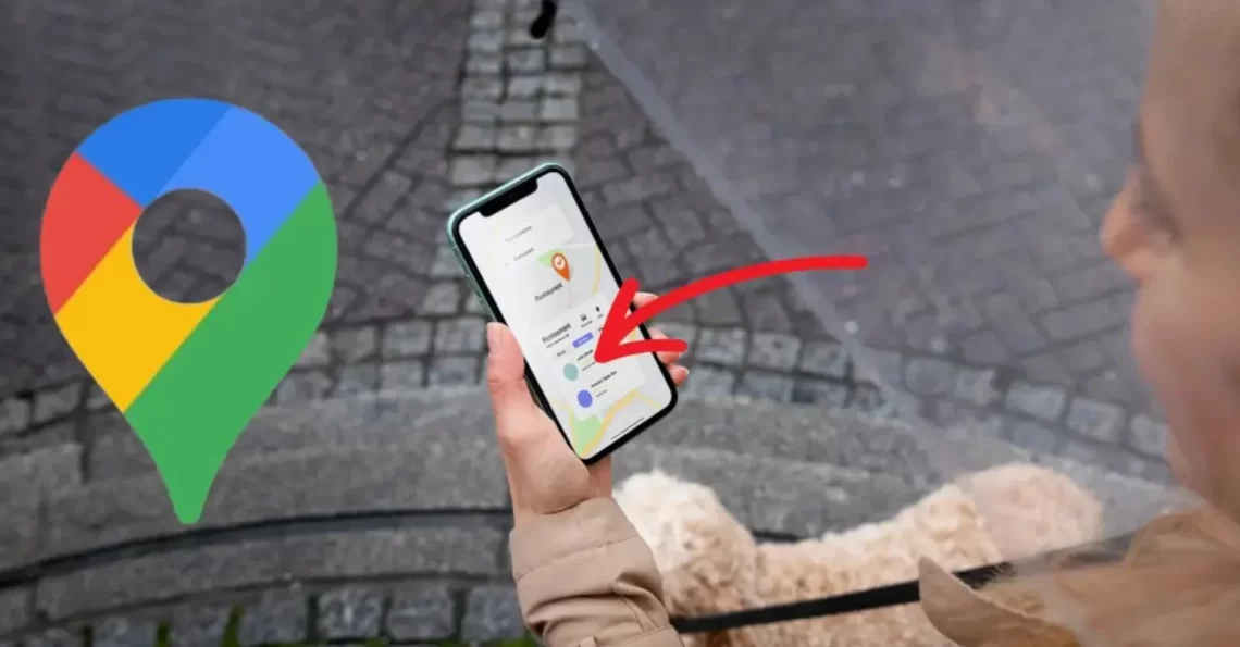 função escondida do Google Maps